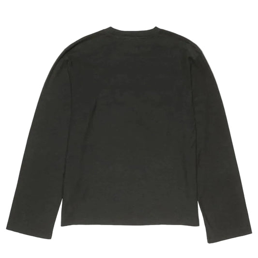 Acne Studios 1996 LOGO Long Sleeve RELAXED FIT Black