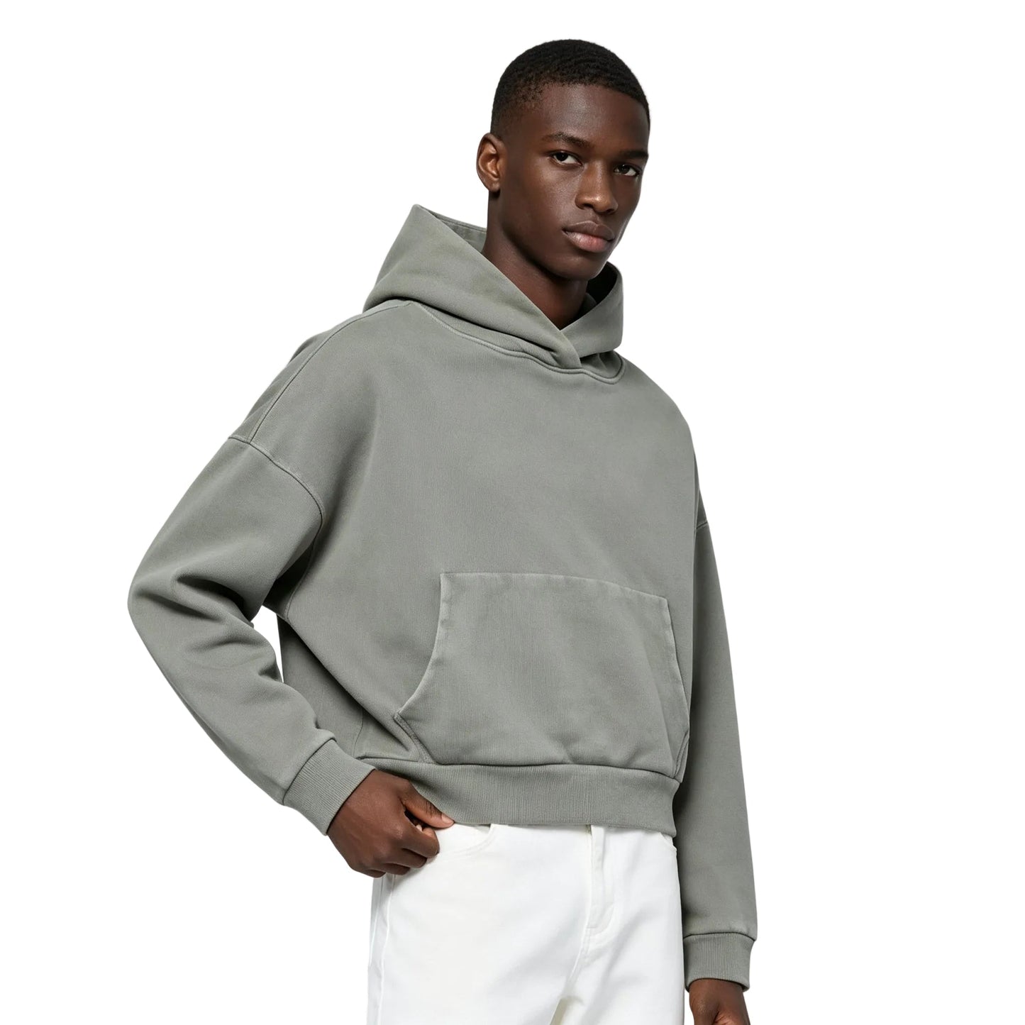 Entire Studios Heavy cotton hoodie Grey