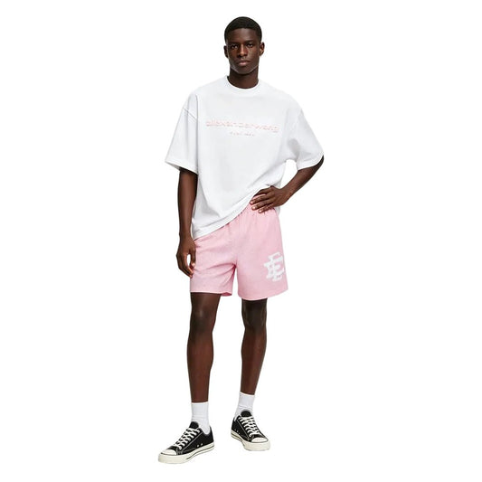 Eric Emanuel EE Akimbo Tyrrell Winston Short Rose Quartz White
