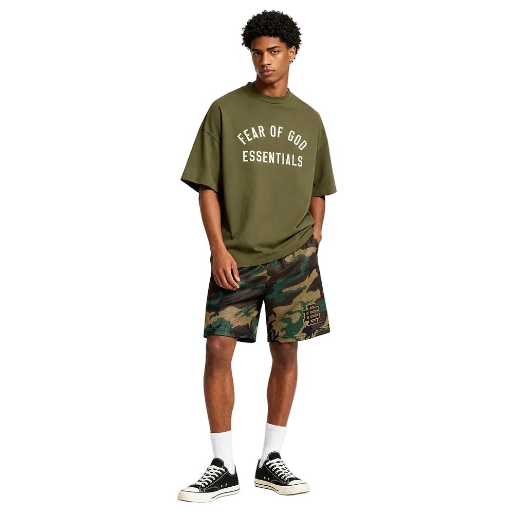 Eric Emanuel EE Basic Core Short Green Black Camo