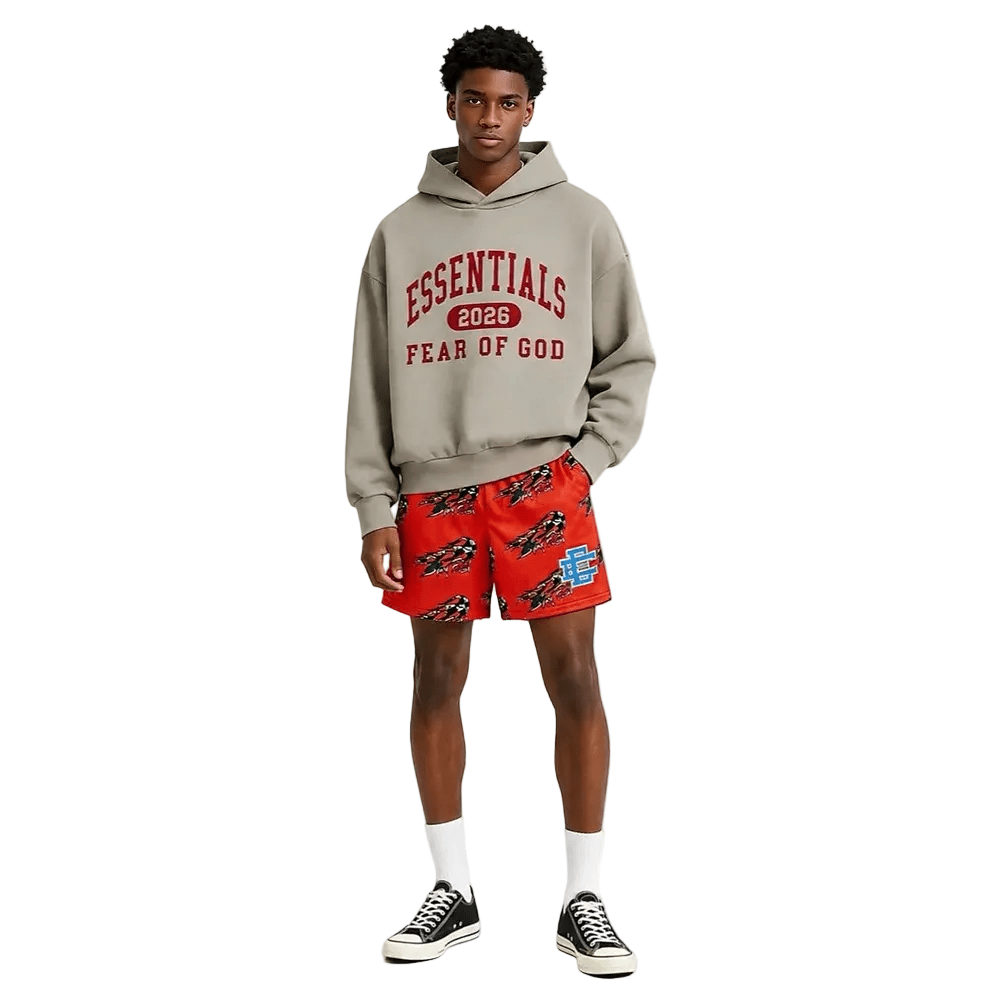 Eric Emanuel x Matty Boy EE Basic Core Short Red