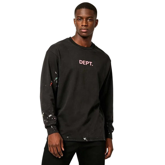 GALLERY DEPT paint spatter long-seeve t-shirt