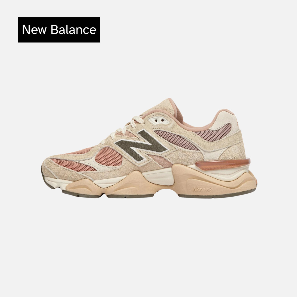 New Balance 9060 Big Kid 'Craftwork Pack - Light Sparrow' Foot Locker Exclusive