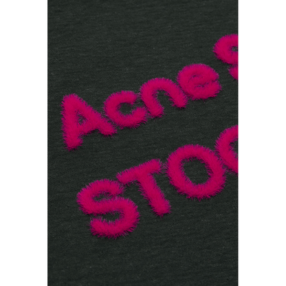 Acne Studios 1996 LOGO Long Sleeve RELAXED FIT Black