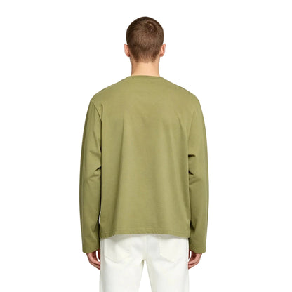 Acne Studios Logo 1996 Long Sleeve T-Shirt Olive Green