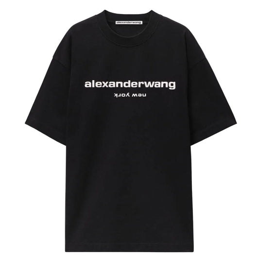 Alexander Wang Puff Logo Tee Black