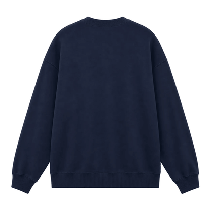 ALO Accolade Crew Neck Pullover Navy