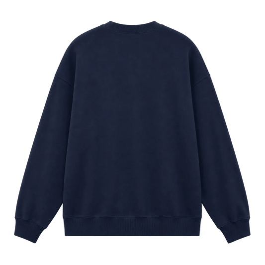 ALO Accolade Crew Neck Pullover Navy