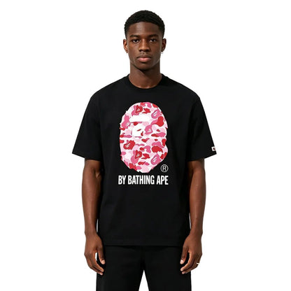 BAPE ABC Camo By Bathing Ape Tee Black Pink