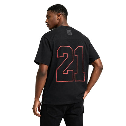 Corteiz x Slaughter Gang 21 Savage Mesh T-shirt Black