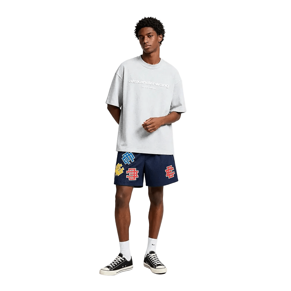 Eric Emanuel EE Basic Core Test Print Short Navy Test Print