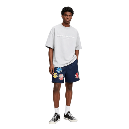 Eric Emanuel EE Basic Core Test Print Short Navy Test Print