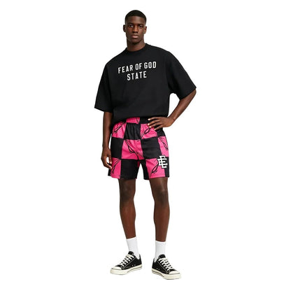 Eric Emanuel x Matty Boy EE Short Pink Silver Friends & Family