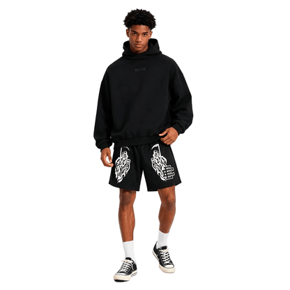 Eric Emanuel x Warren Lotas Short Black White