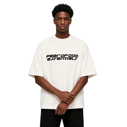 Fear of God Essentials 90s Short Sleeve Tee Ivory