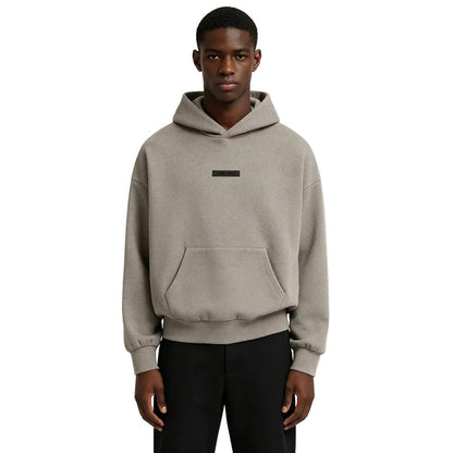 Fear of God Essentials Classic Fit Fleece Hoodie Homestead Heather