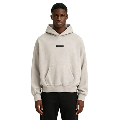 Fear of God Essentials Classic Hoodie Heather Stone