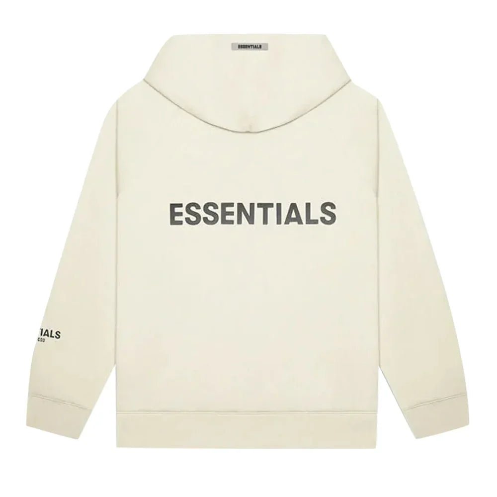 Fear of God Essentials Full Zip Hoodie Cream