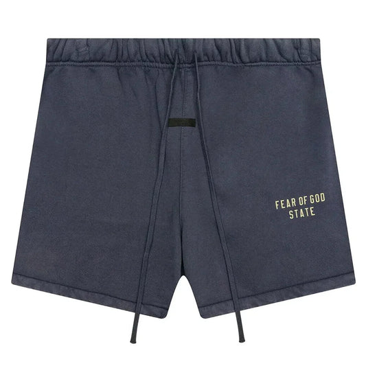 Fear of God Essentials Heavy Fleece Soccer Shorts Marine