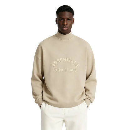 Fear of God Essentials Long-Sleeve Tee Dusty Beige