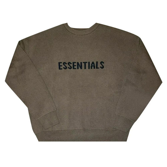 Fear of God Essentials x SSENSE Knit Sweater Rain Drum