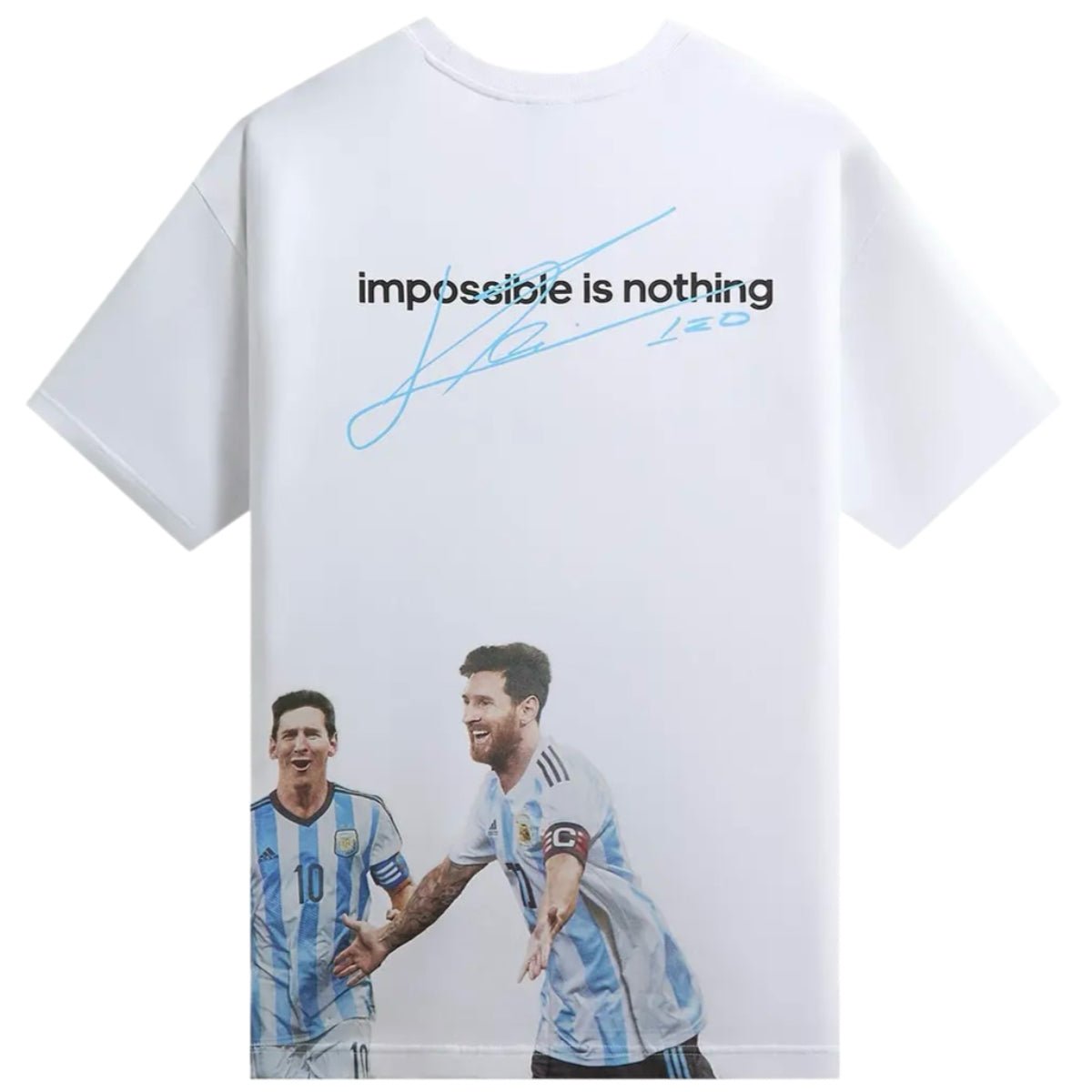 Kith x adidas Messi Football World Cup Graphic Tee White