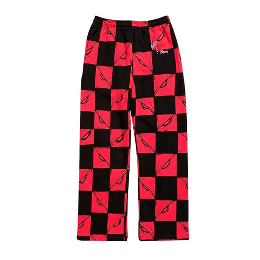 Matty Boy Anti Promo 99 Eyez Sweatpants Black Red