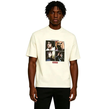 Represent Liam Gallagher Cmon You Know Vintage Tee White