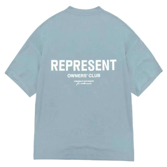 Represent Owners Club T-Shirt Powder Blue