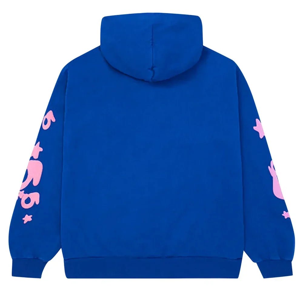 Sp5der Beluga Hoodie Blue