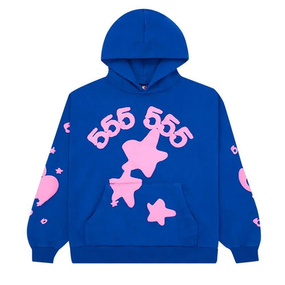 Sp5der Beluga Hoodie Blue