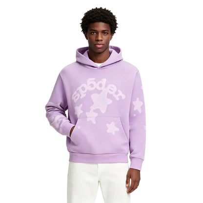Sp5der Beluga V2 Hoodie Acai
