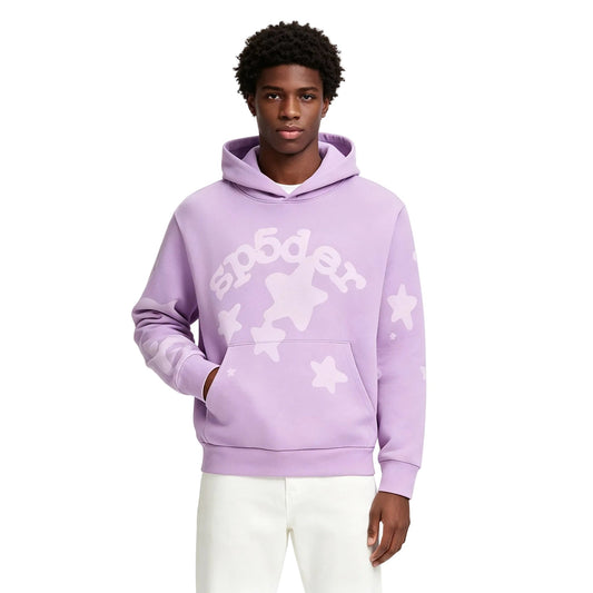 Sp5der Beluga V2 Hoodie Acai