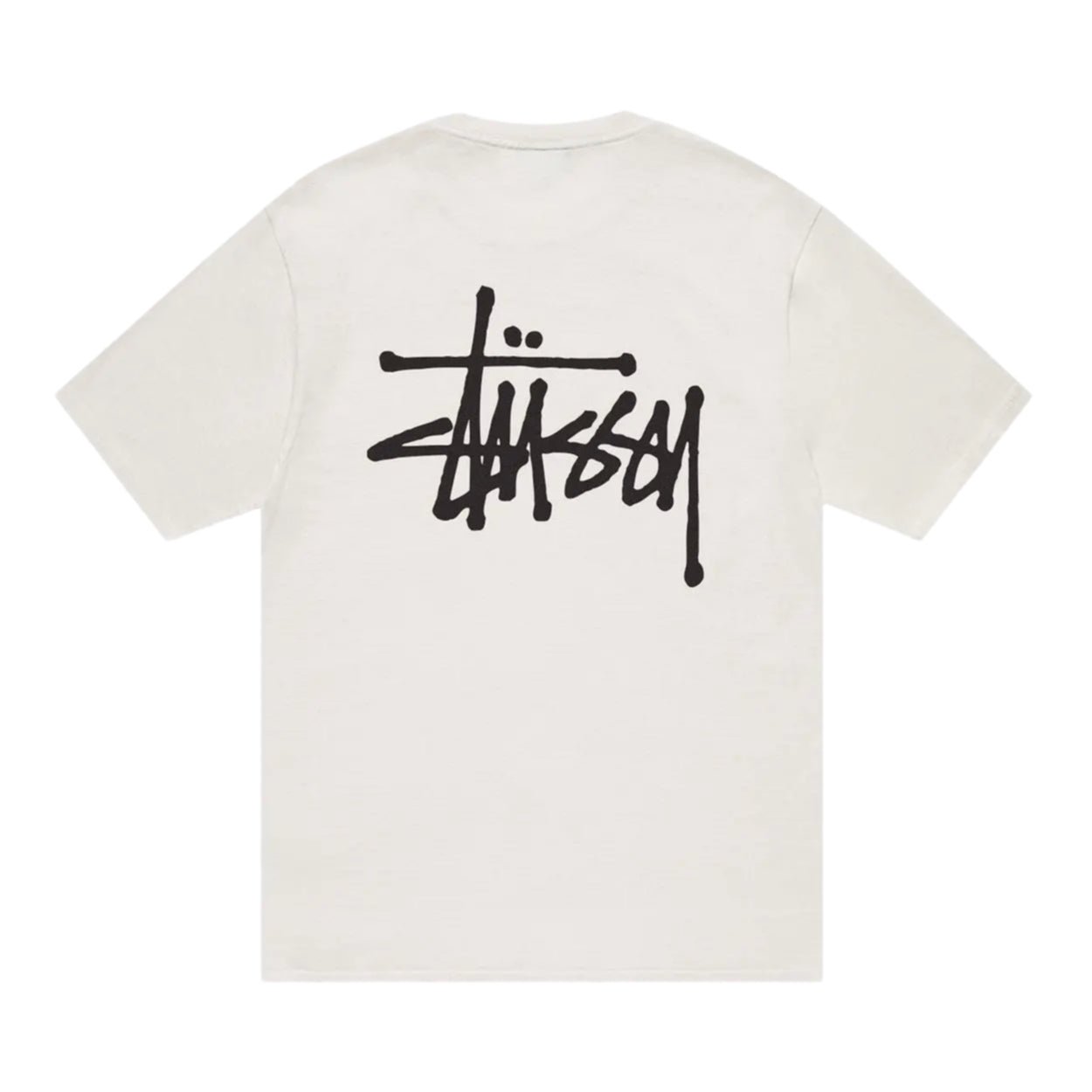 Stussy Basic Pigment Dyed TShirt Natural