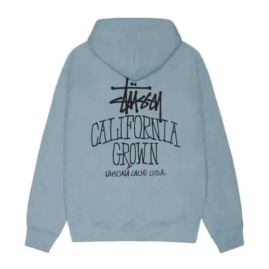 Stussy Cali Grown Zip Hoodie Slate