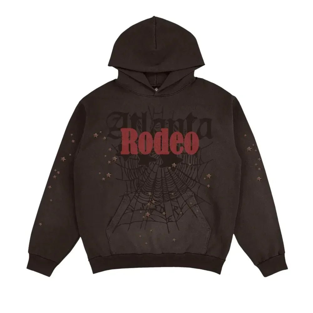Travis Scott Cactus Jack x Sp5der Days Before Rodeo Hoodie Brown